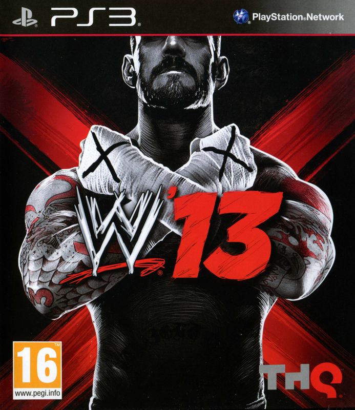WWE '13 box art for Playstation 3